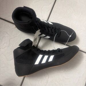 Adidas Black High-Top Men's Shoes
